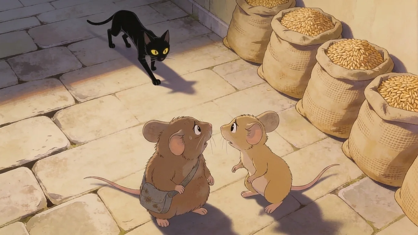 The City Mouse and the Mountain Mouse - 城里的老鼠和山里的老鼠 — Page 8