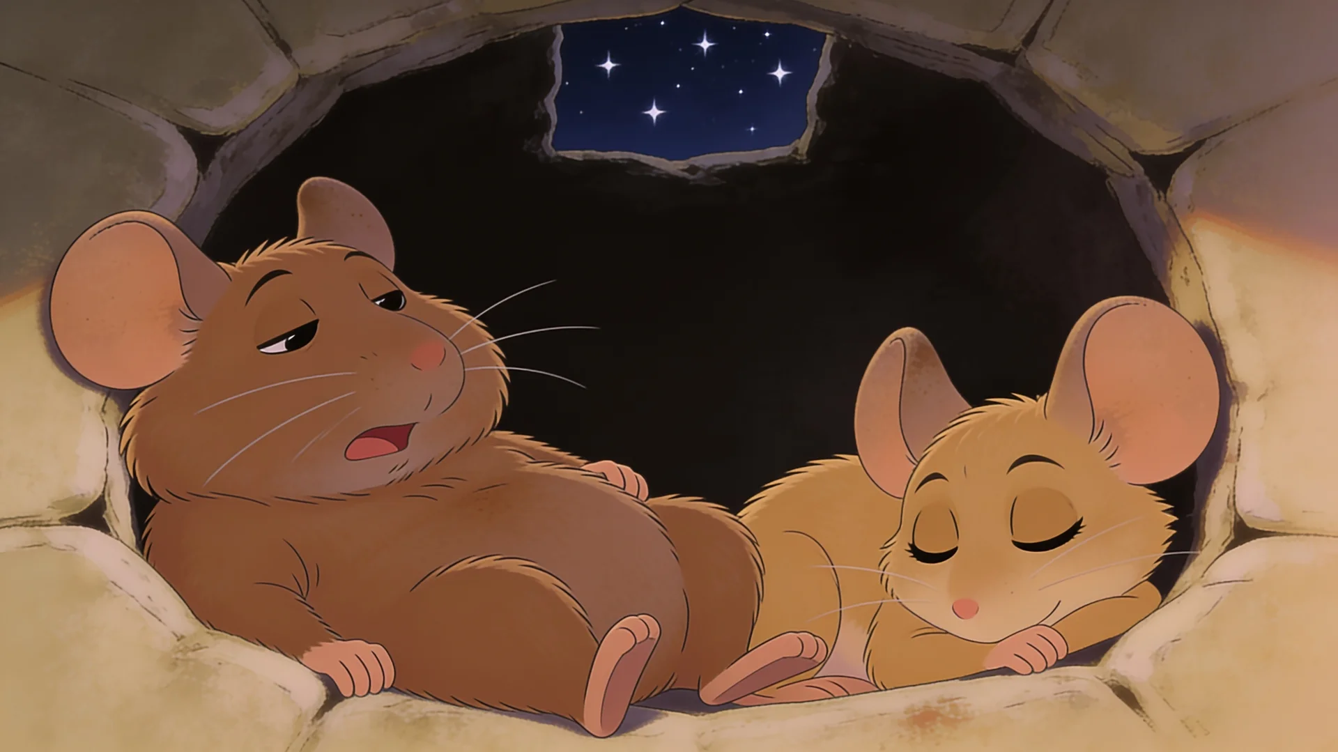 The City Mouse and the Mountain Mouse - 城里的老鼠和山里的老鼠 — Page 14