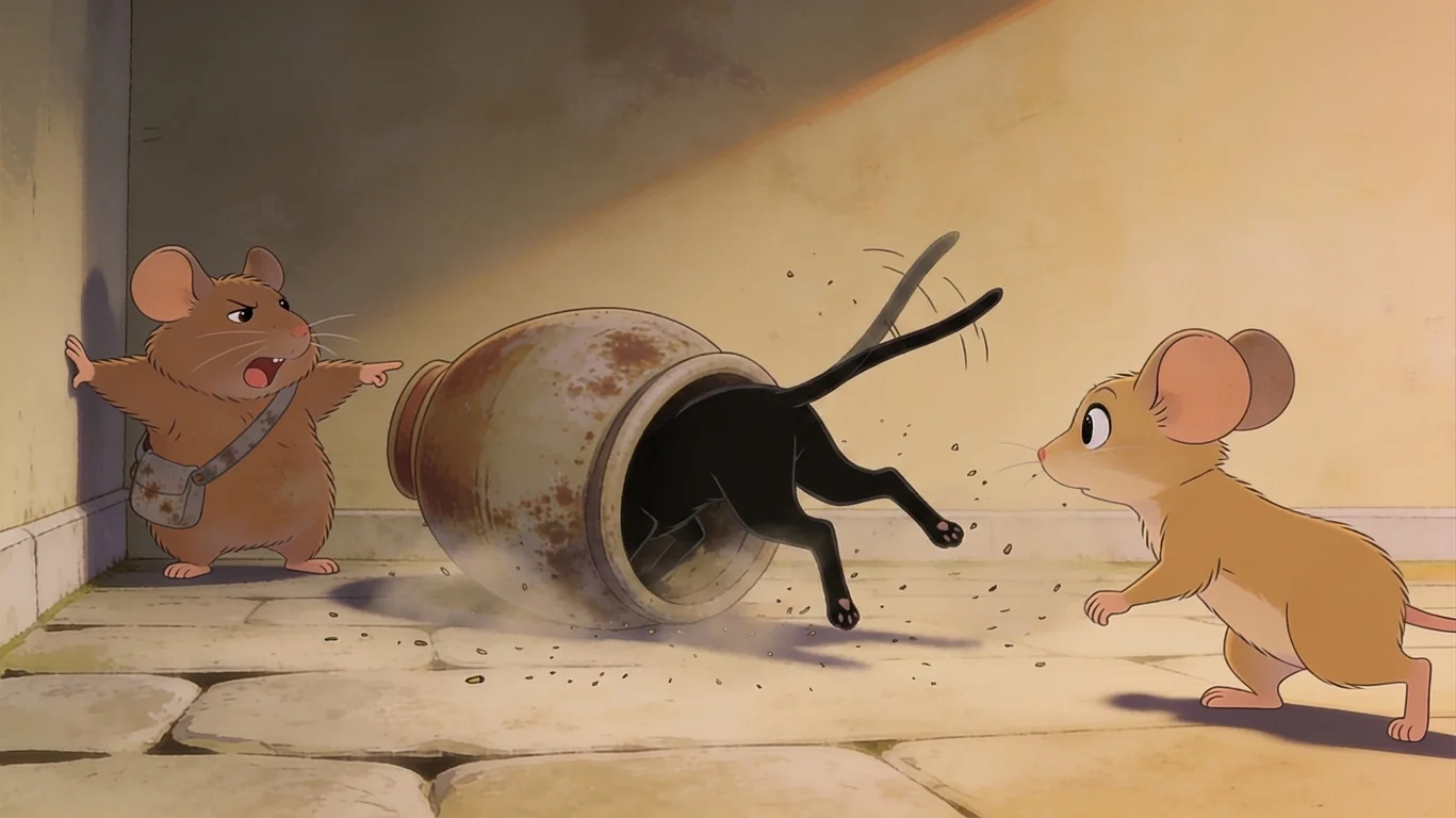 The City Mouse and the Mountain Mouse - 城里的老鼠和山里的老鼠 — Page 10