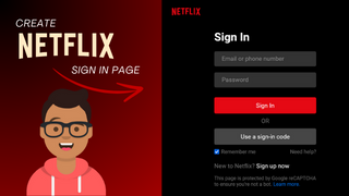 Netflix Sign-in Page Clone | Front-end project logo