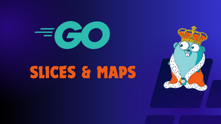 Slices and Maps in Golang logo