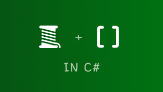 Strings and Arrays in C# logo