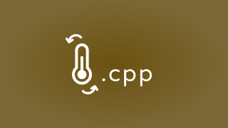 Temperature Converter using C++ logo