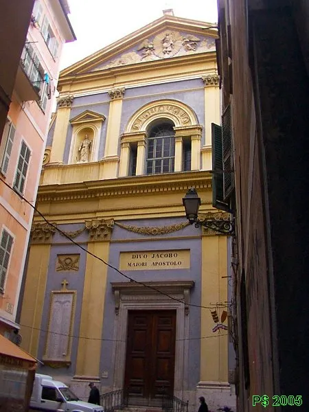 Kerk van Saint-Jacques-le-Majeur in Nice