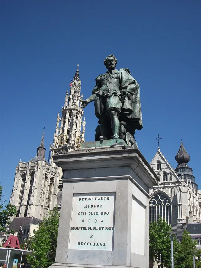 Statue de Rubens