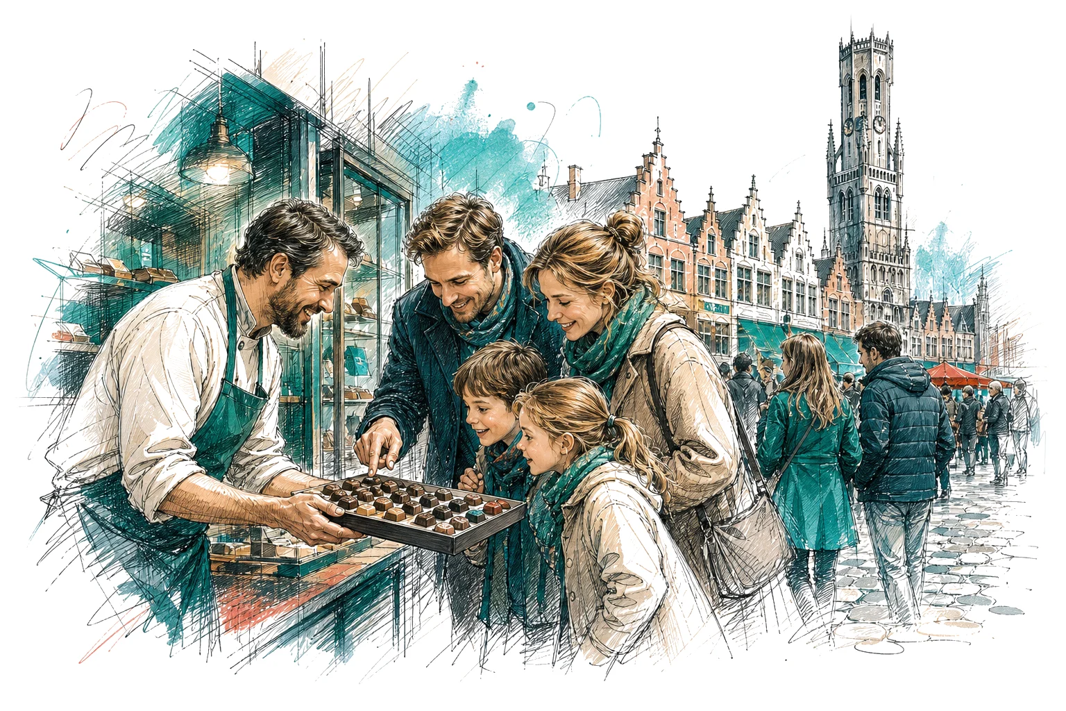 Les meilleures chocolateries de Bruges