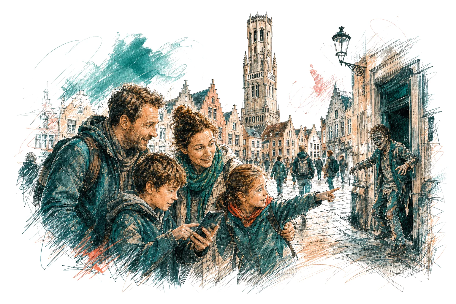Activité Halloween dans Bruges