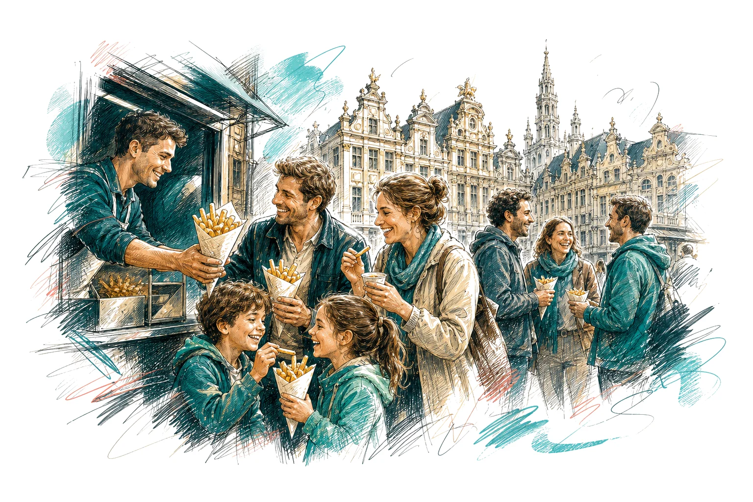Où trouver les meilleures frites à Bruxelles ?