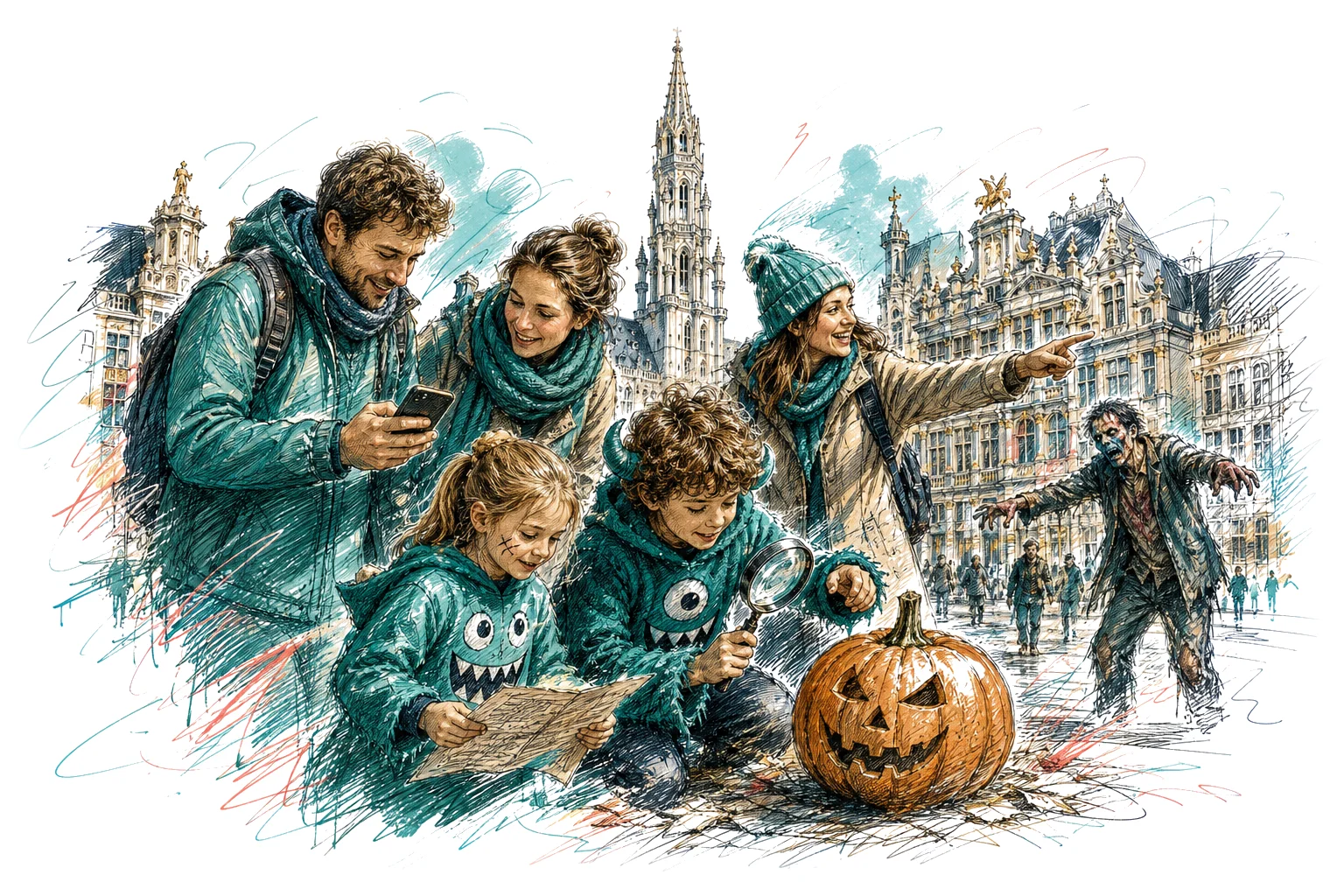 Activité Halloween dans Bruxelles