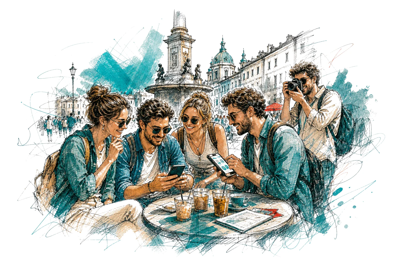 Les meilleures apps quand on voyage entre amis