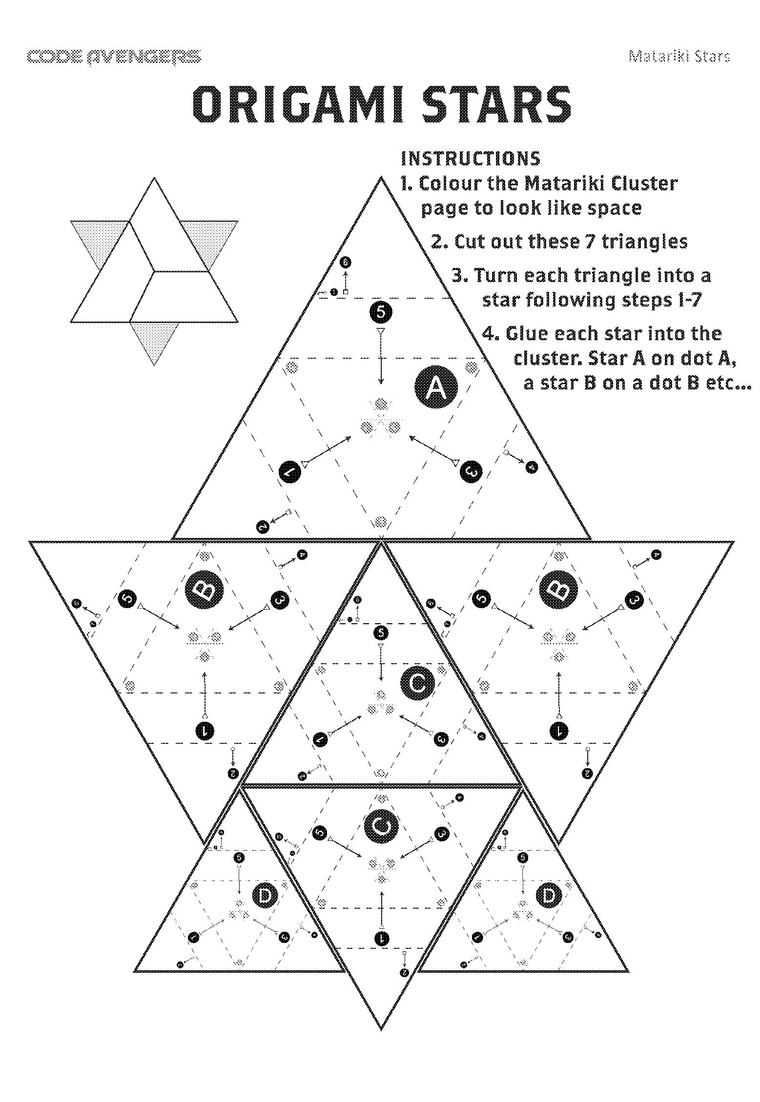 image of the star template