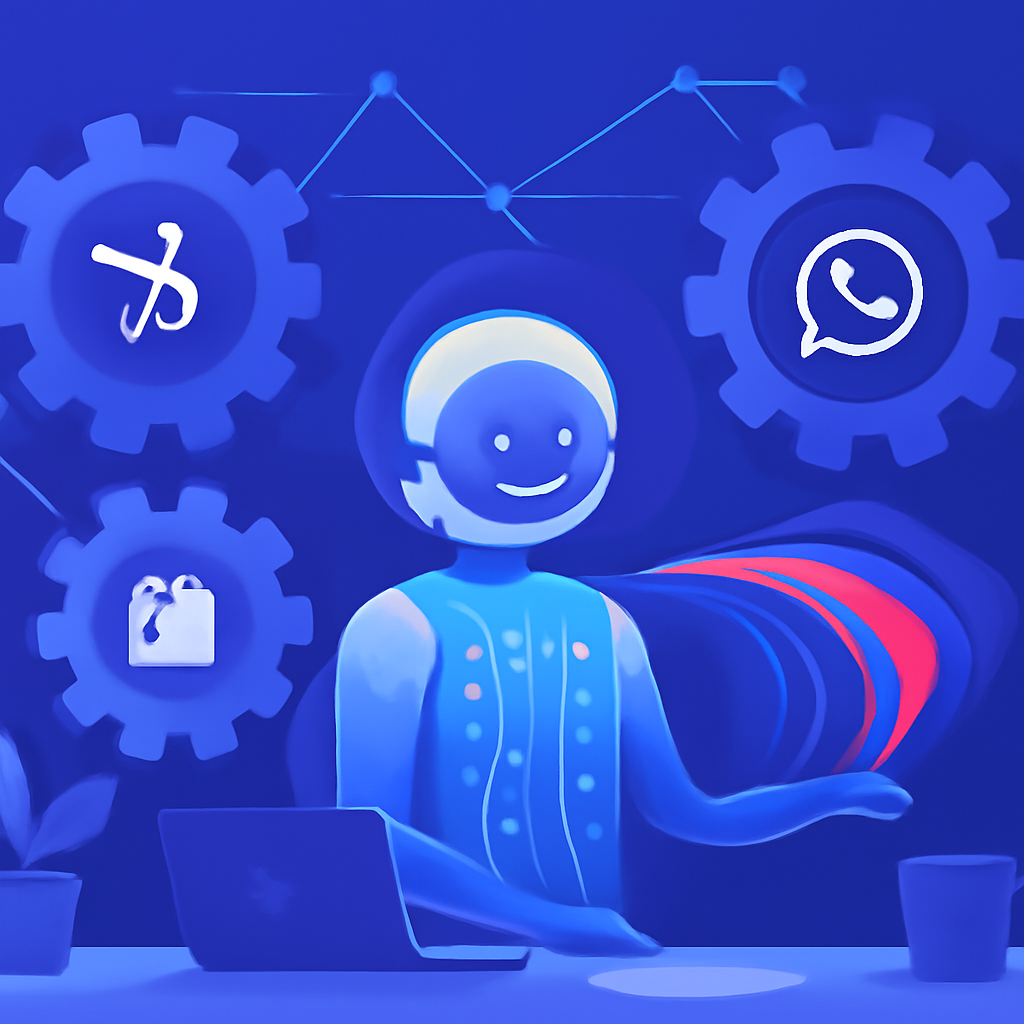 No-code Server-Side Workflows to Sync Chatbot Leads with HubSpot, Shopify & WhatsApp
