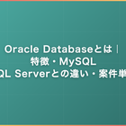 Oracle Databaseとは｜特徴・MySQL/SQL Serverとの違い・案件単価