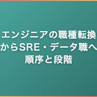 エンジニアの職種転換｜開発からSRE・データ職へ移る順序と段階