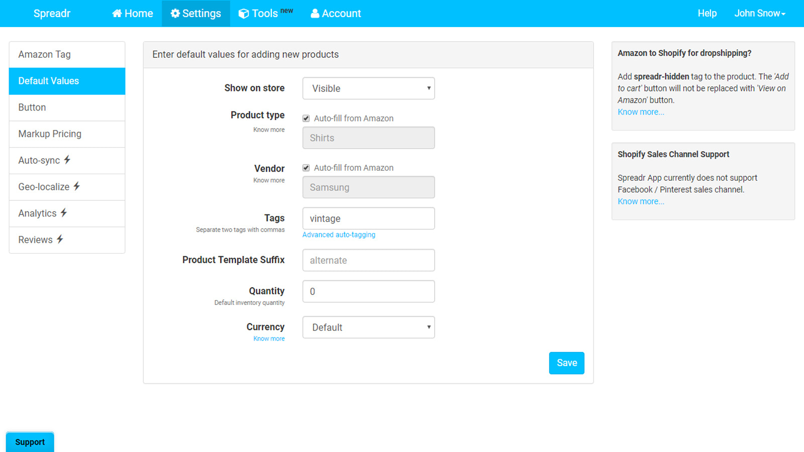 Dropshipping Shopify Plugins/Applications
