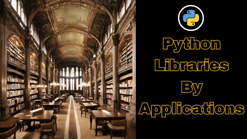 Python Libraries By Applications