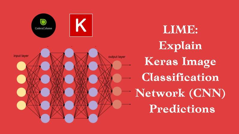 LIME: Explain Keras Image Classification Network (CNN) Predictions