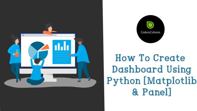 How to create interactive dashboard using Python(Matplotlib and Panel)?