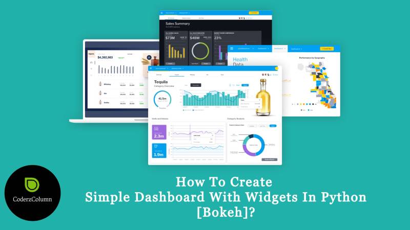 How to Create Simple Dashboard with Widgets in Python [Bokeh]?