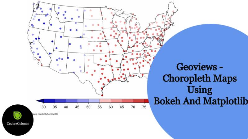 Geoviews - Choropleth Maps using Bokeh and Matplotlib  [Python]
