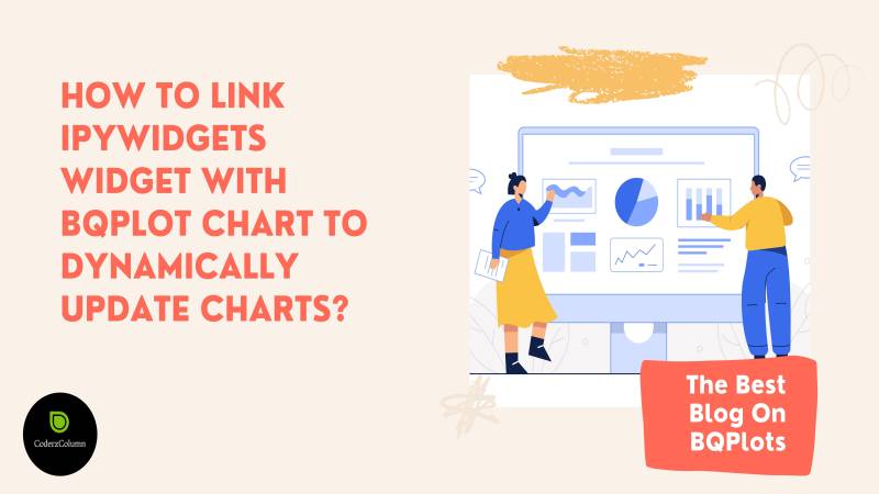 How to link ipywidgets widget with bqplot chart to dynamically update charts?