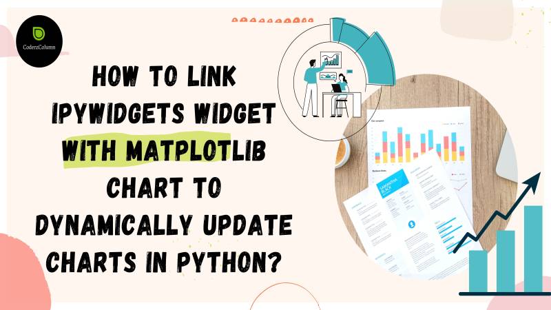 How to link ipywidgets widget with matplotlib chart to dynamically ...