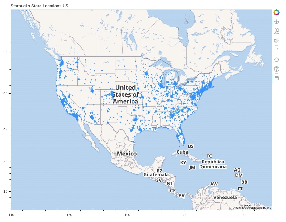 Plotting Maps using Bokeh [Python]