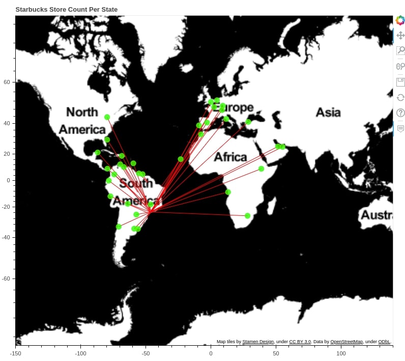 Plotting Maps using Bokeh [Python]