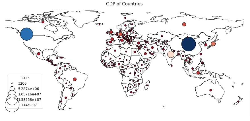 Geoplot - Scatter & Bubble Maps [Python]