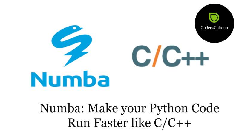 numba - Make Your Python Functions Run Faster Like C/C++