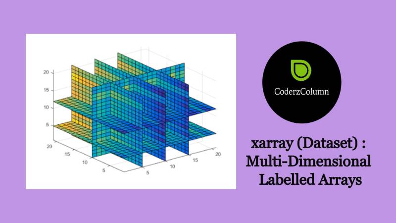 xarray (Dataset) : Multi-Dimensional Labelled Arrays