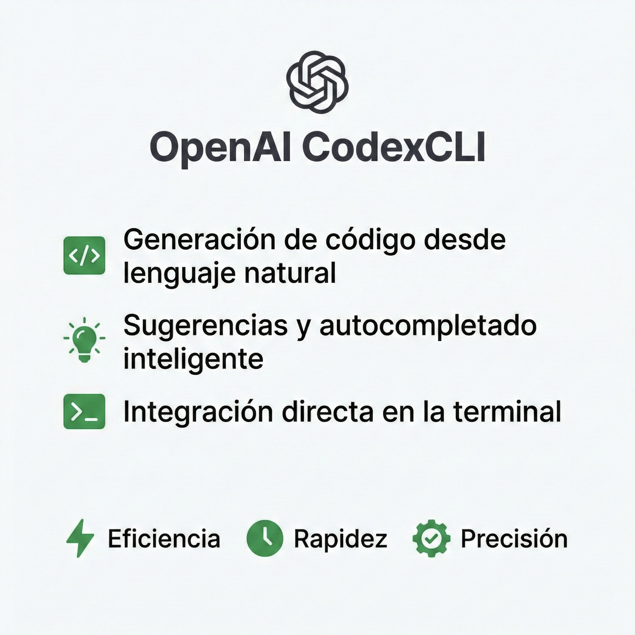 ChatGPT CodexCLI by OpenAI