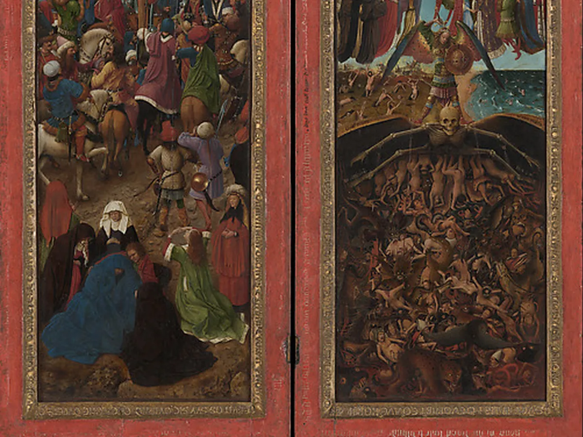 The Crucifixion; The Last Judgment