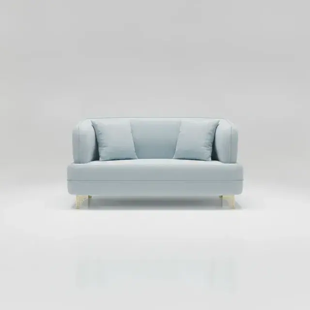 Ivory Aura Loveseat
