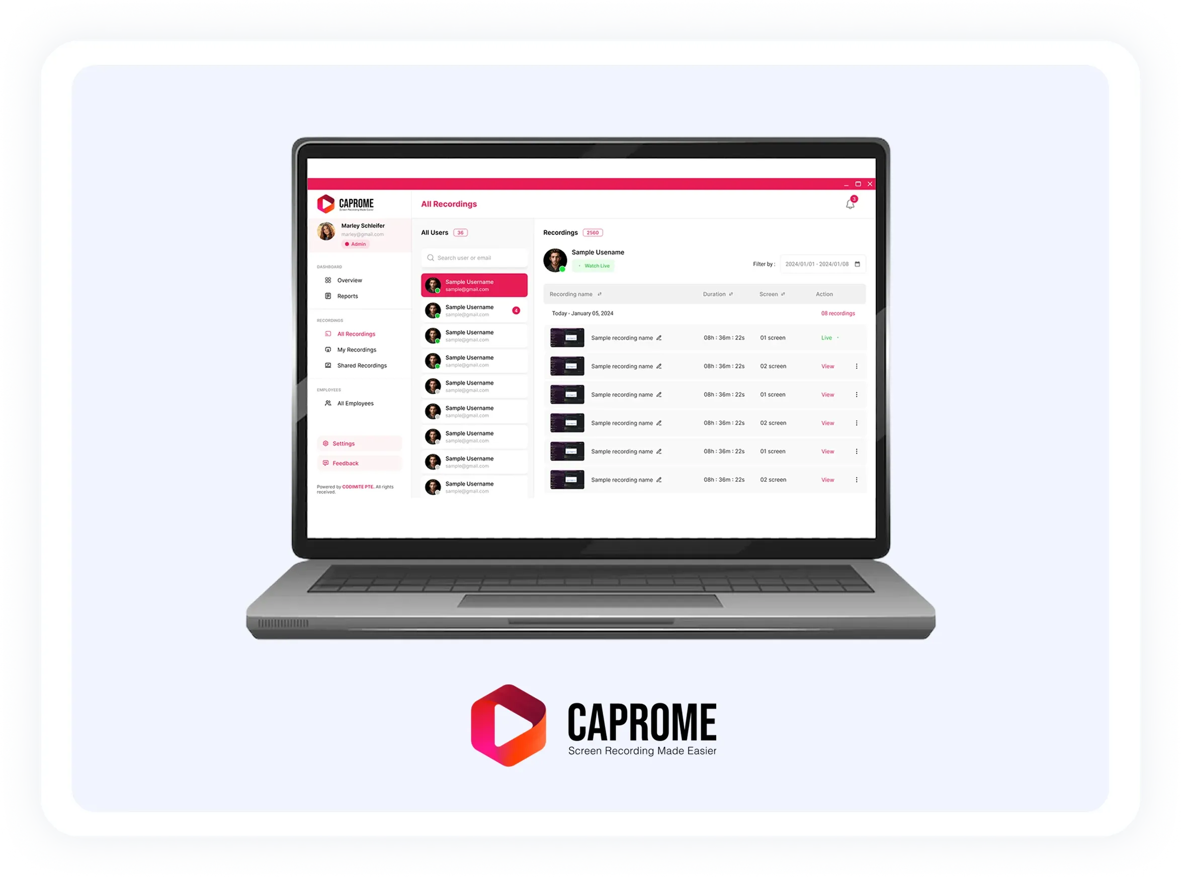 Caprome Compliance Monitoring