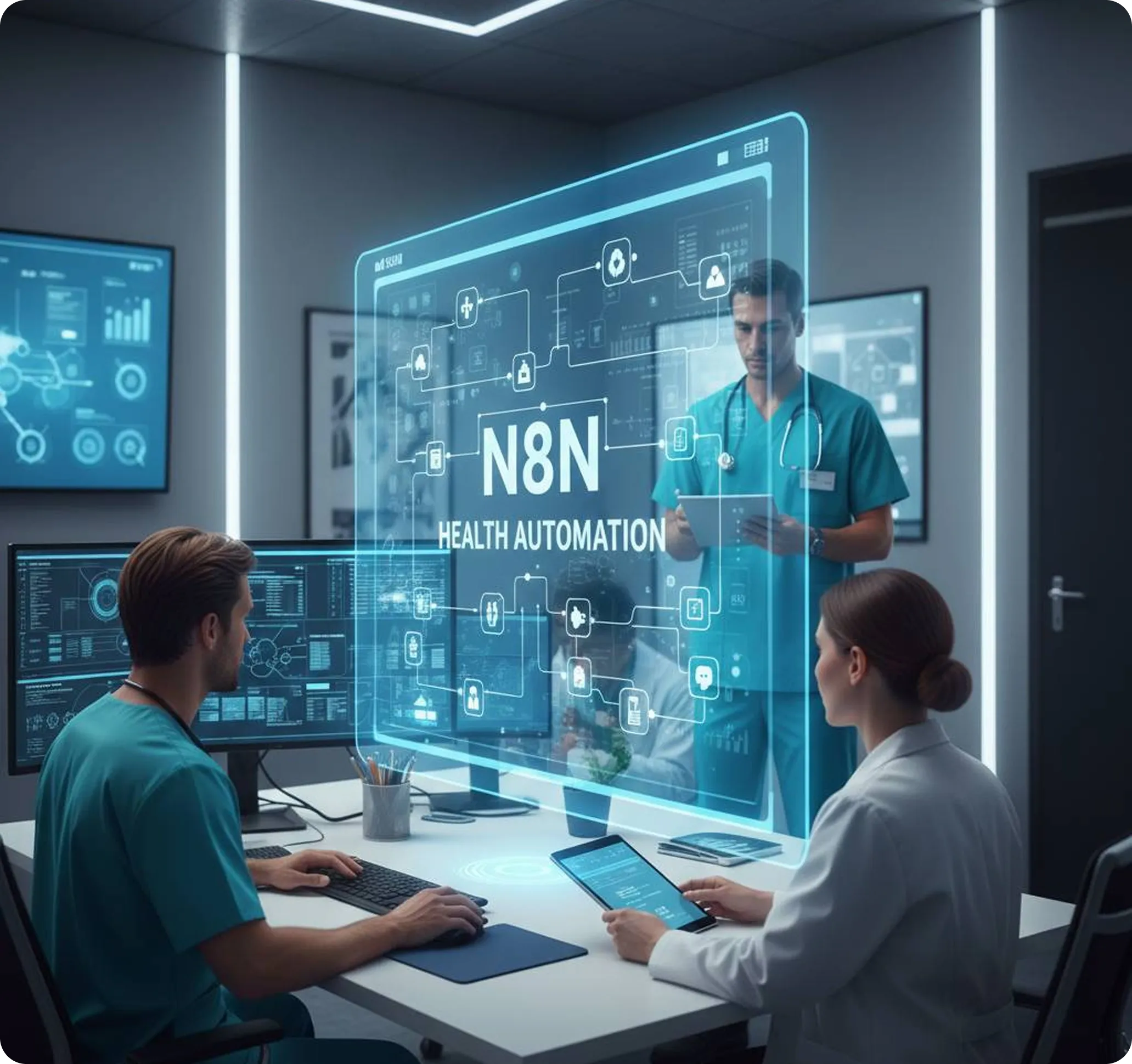 n8n automation for healthcare