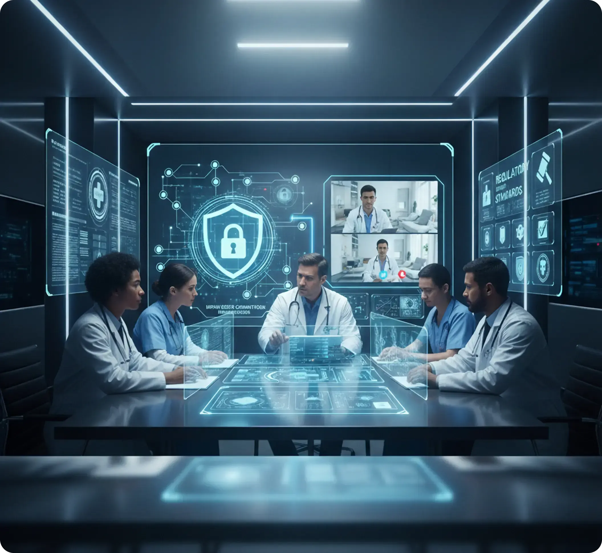 Offshore development for healthcare
