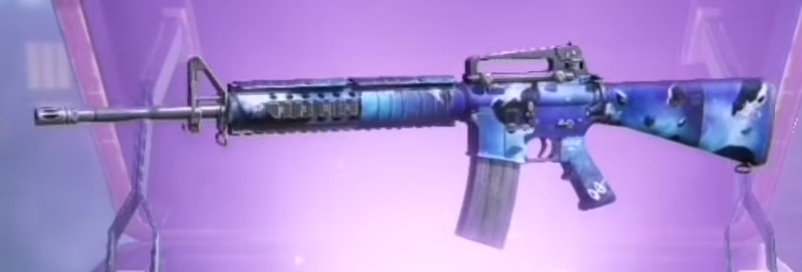 Meteors Uncommon M16 Skin In Call Of Duty Mobile Codm Gg