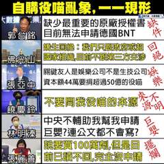 自購役喵亂象, 一一現形
我不綠,只是堵藍
大數據業缺少最重要的原廠授權書※
郭⋯⋯