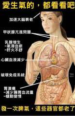 愛生氣的,都看看吧
加速大腦衰老
甲狀腺亢進問題
乳腺增生
-氣滯血瘀
-肝火不⋯⋯