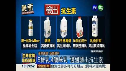 最新
BREAKING NEWS
檢出 抗生素
統一的Dr.Milker 瑞穗 ⋯⋯