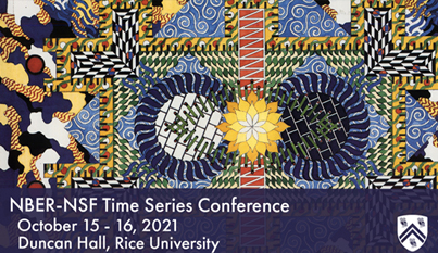 Rice University hosts 45th NBER-NSF Time Series Conference