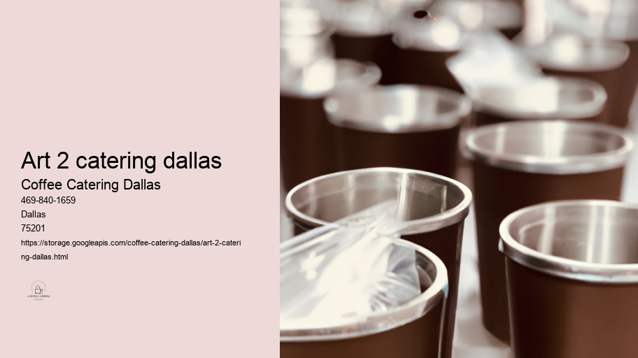 How to Find Affordable and Quality Coffee Catering Services in Dallas 