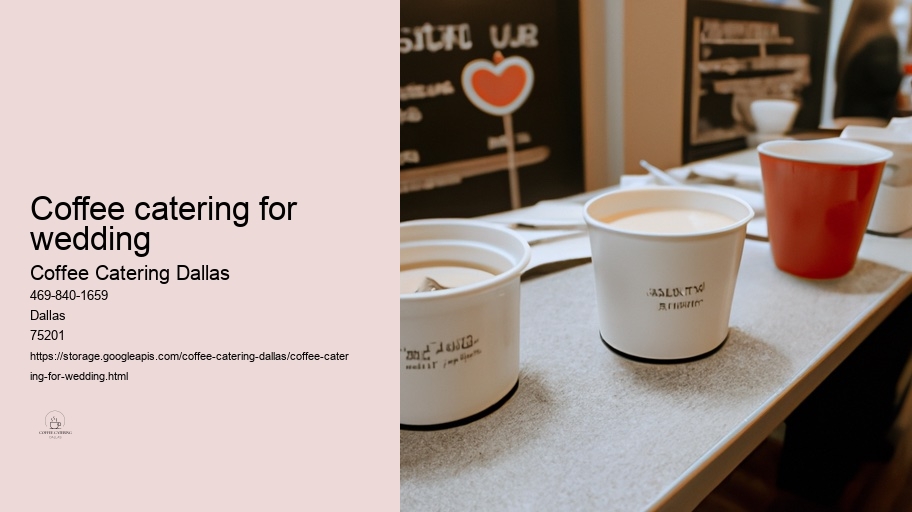 What is the Creative Way to Serve Coffee in Dallas? 