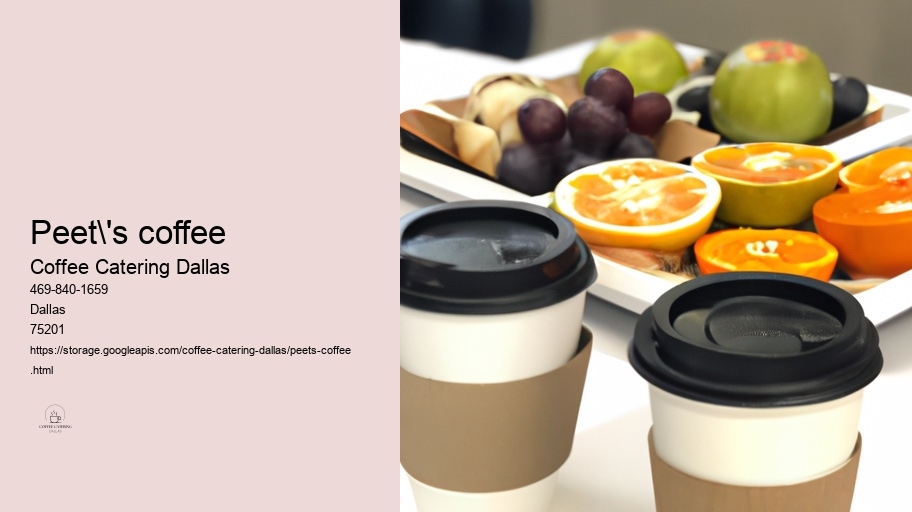 How to Find Affordable and Quality Coffee Catering Services in Dallas 