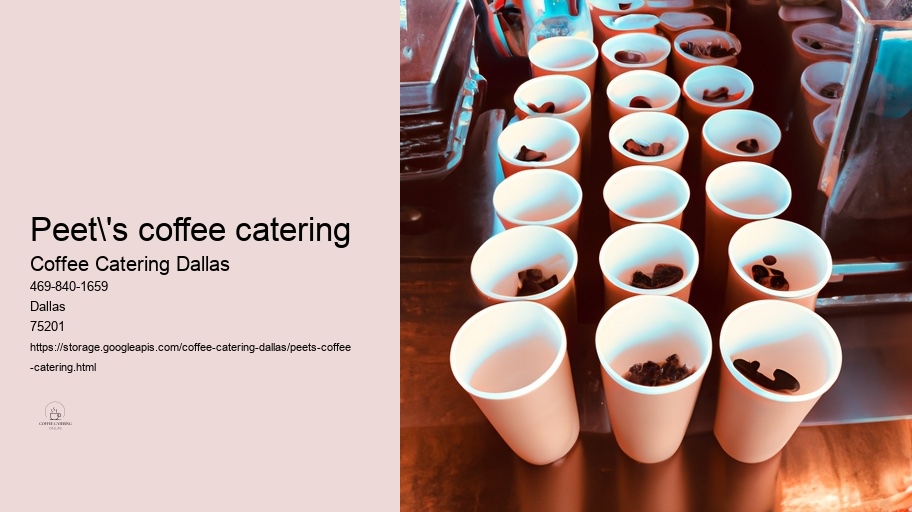 What to Look for When Booking a Coffee Caterer in Dallas 