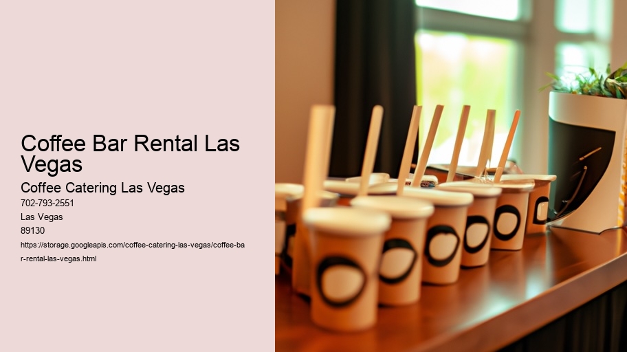 Coffee and Catering: A Winning Combo for Las Vegas Businesses