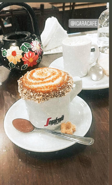 Capuccino com Nutella ☕🖤