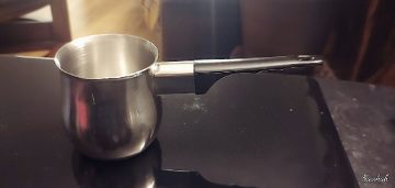 It's on now for making Turkish coffee!