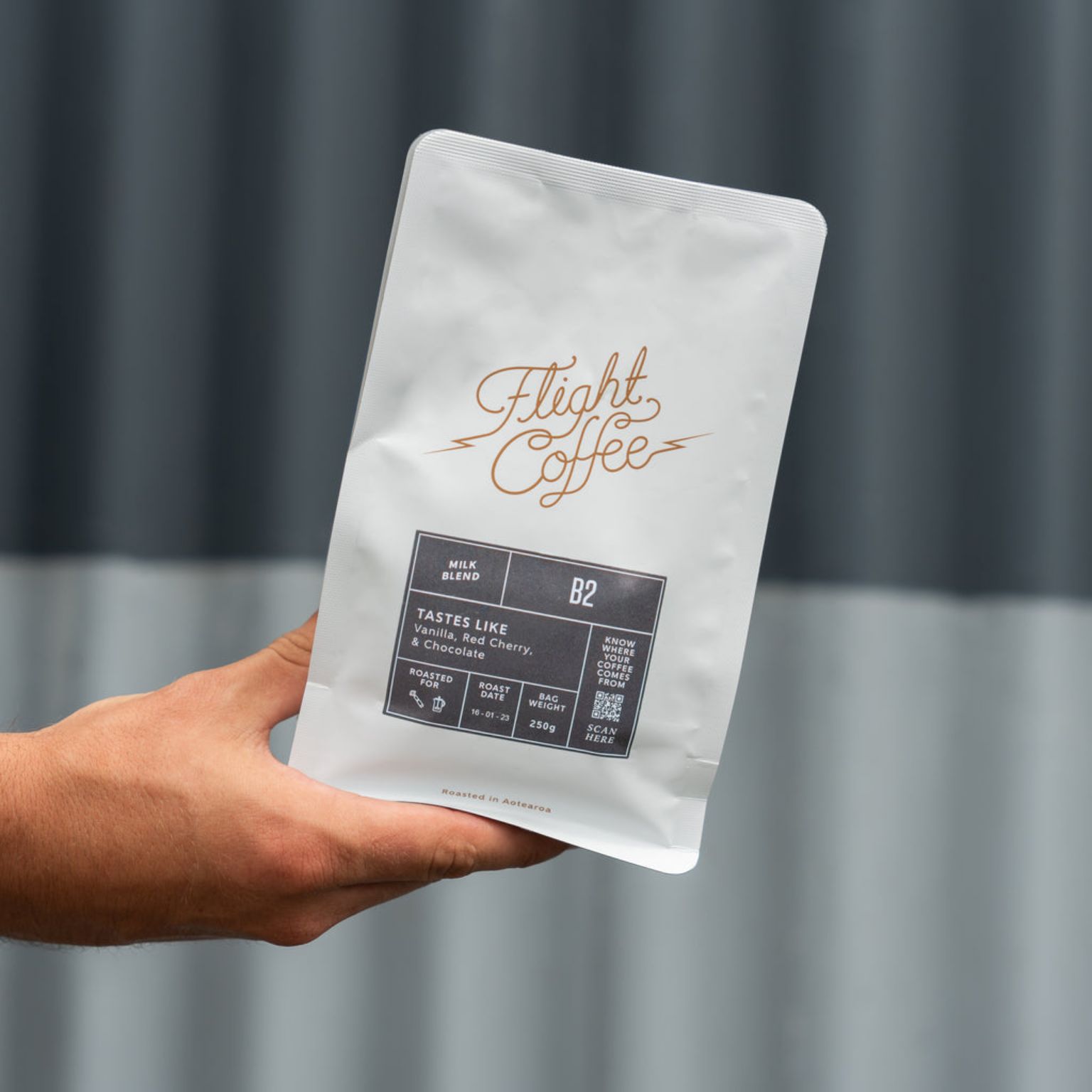 Lovely smooth, fruity and sweet profile coffee that has low acidity. As per roasters recommendation, it goes perfectly with milk but also very enjoyable as espresso.